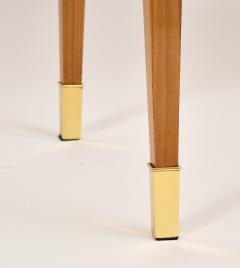 Italian Tall Narrow Cabinet with Rippled Doors 1950s - 4498448