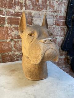 Italian Terracotta Cane Corso Sculpture 1980 - 2343697