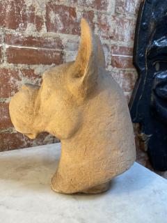 Italian Terracotta Cane Corso Sculpture 1980 - 2343703
