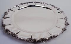 Italian Traditional Classical Silver Tray - 3774854