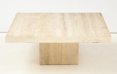 Italian Travertine Coffee Table - 1495151