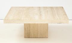 Italian Travertine Coffee Table - 1495152