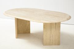 Italian Travertine Coffeetable 70s - 2261370