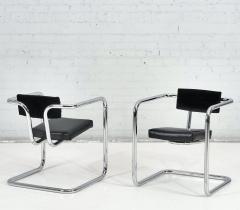 Italian Tubular Cantilever Lounge Chairs 1960 - 2529719