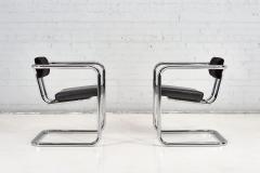 Italian Tubular Cantilever Lounge Chairs 1960 - 2529721