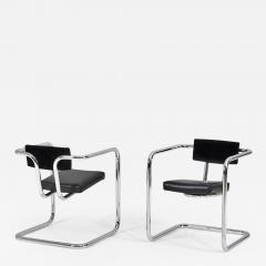 Italian Tubular Cantilever Lounge Chairs 1960 - 2532395