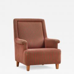 Italian Upholstered Lounge Chair C 1940 - 4730999