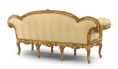Italian Venetian Carved Floral Settee - 1404652