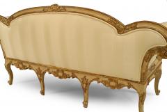 Italian Venetian Carved Floral Settee - 1404656