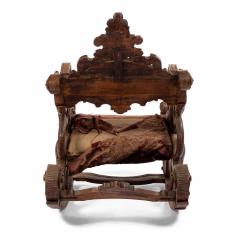 Italian Venetian Fruitwood Rocking Chair - 1404615