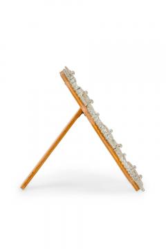 Italian Venetian Glass Easel Vanity Mirror - 4171126