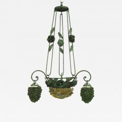 Italian Venetian Grape and Flower Chandelier - 4700339