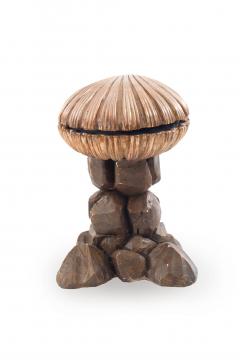 Italian Venetian Grotto Hinged Clam Shell Chairs - 1419098