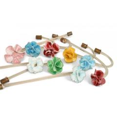 Italian Venetian Murano Glass Flowers - 4742272