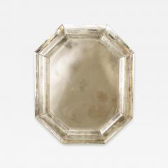 Italian Venetian Murano Octagonal Etched Wall Mirrors - 4307220