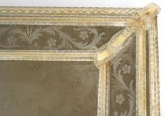 Italian Venetian Murano Wall Mirror - 743625