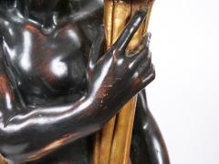 Italian Venetian Style Blackamoor Torchiere Floor Lamps Circa 1940s - 4823294