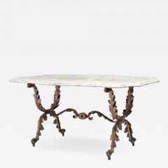 Italian Venetian Style Marble Center Table - 1428261