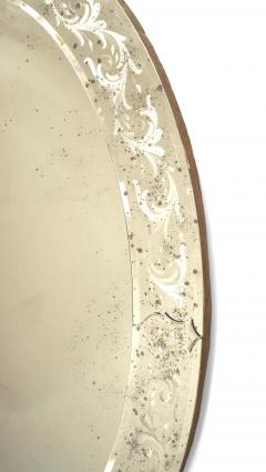 Italian Venetian Style Murano Oval Mirrors - 743482
