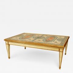 Italian Venetian Style Painted Panel Coffee Table - 1470344