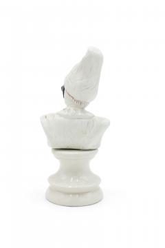 Italian Venetrian Porcelain Clown Busts - 3189840