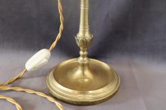 Italian Vintage Brass Table Lamp with Four Light Bulbs - 3519766