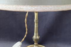 Italian Vintage Brass Table Lamp with Four Light Bulbs - 3519767