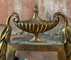 Italian Vintage Curvilinear Brass Mirror 1950s - 1527533