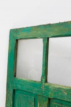 Italian Vintage Green Wooden Door from Capri - 3652677