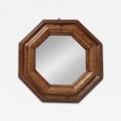 Italian Vintage Hexagonal Mirror - 2665859