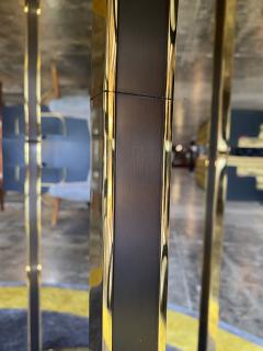 Italian Vintage Marble and Brass Side Coffee Table 1980s - 2281708