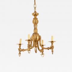 Italian Vintage Solid Brass Hand Chandelier - 3110895