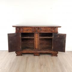 Italian Walnut Baroque Credenza Server 17th century - 3926771