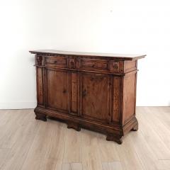 Italian Walnut Baroque Credenza Server 17th century - 3926773