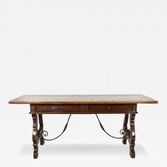 Italian Walnut Baroque Period Writing Table Italy Circa 1650 - 3440147