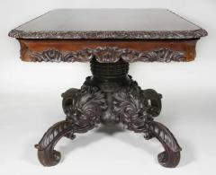 Italian Walnut Center Table - 4128794