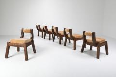 Italian Walnut Dining Chairs 1950s - 1226166
