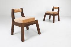 Italian Walnut Dining Chairs 1950s - 1226167