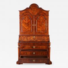 Italian Walnut Parquetry Bureau Cabinet - 632990