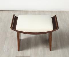 Italian Walnut Stool circa 1940 - 4395124