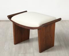 Italian Walnut Stool circa 1940 - 4395131