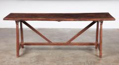Italian Walnut Trestle Table - 4562493