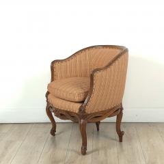 Italian Walnut Tub Chair 19th century - 4093774
