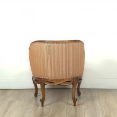 Italian Walnut Tub Chair 19th century - 4093776