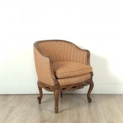Italian Walnut Tub Chair 19th century - 4093778