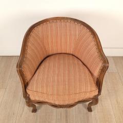 Italian Walnut Tub Chair 19th century - 4093781