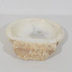 Italian White Marble 18th Century Water Basin or Sink - 4109194