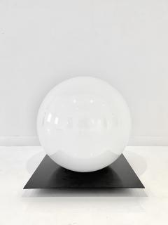 Italian White Orb Floor Lamp - 3676678