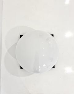 Italian White Orb Floor Lamp - 3676683