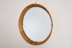 Italian Wicker Mirror - 4301998